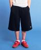 C-Logo Loose Fit Bermuda Sweatpants Black