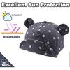 Dww-Marin-Polka Coton Bb Casquette 12  24 Mois Pour Fille Garon Enfant Chapeau De Soleil Casquette De Rglable Printemps T Automne