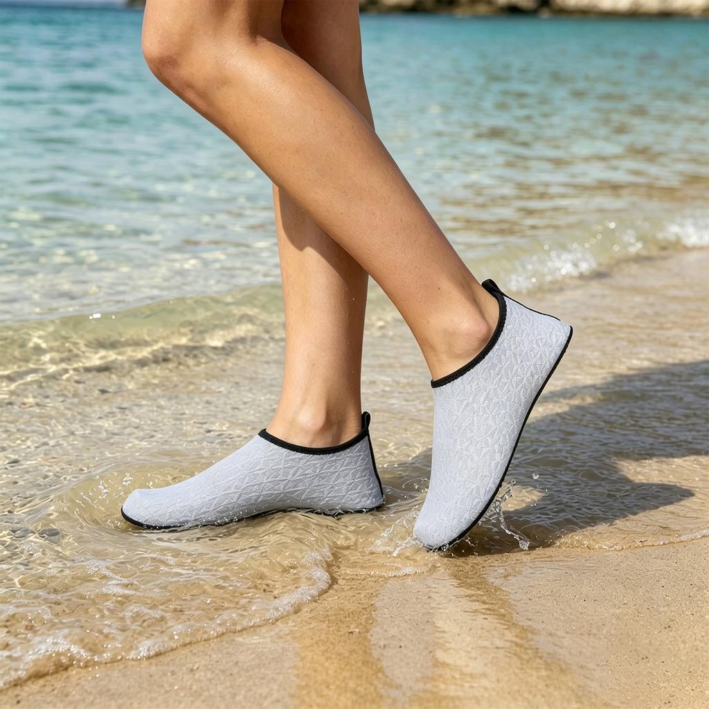 Lightweight Quick Dry Water Shoes for Outdoor Activities Breathable Flexible Sole Suitable for Beach Hiking Diving and Stream Walking
