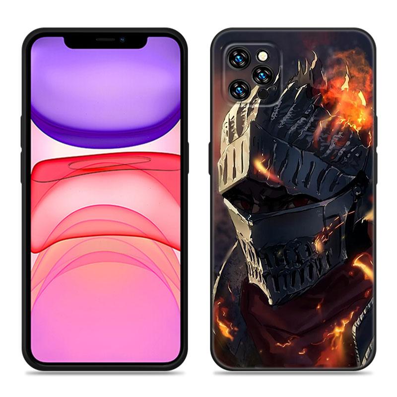 

Чехол для телефона Game Dark Souls для Apple iPhone 12 13 Mini 11 14 15 Pro Max 7 8 Plus X XR XS SE 2020 2022 черный силиконовый чехол iPhone 14