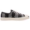 Converse Jack Purcell Open Smile Striped Simple Versatile Low-top Canvas Shoes Unisex Black and Gray