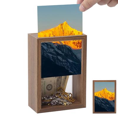 Hiding Safe Private Money Box Picture Frame Fake Sight Secret Stash Can Container Hiding Storage Important Item File NEW