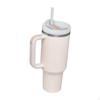 Car Tumbler Cup with Handle 40oz Leak Resistant Lid Sealed Stainless Steel Water Bottle