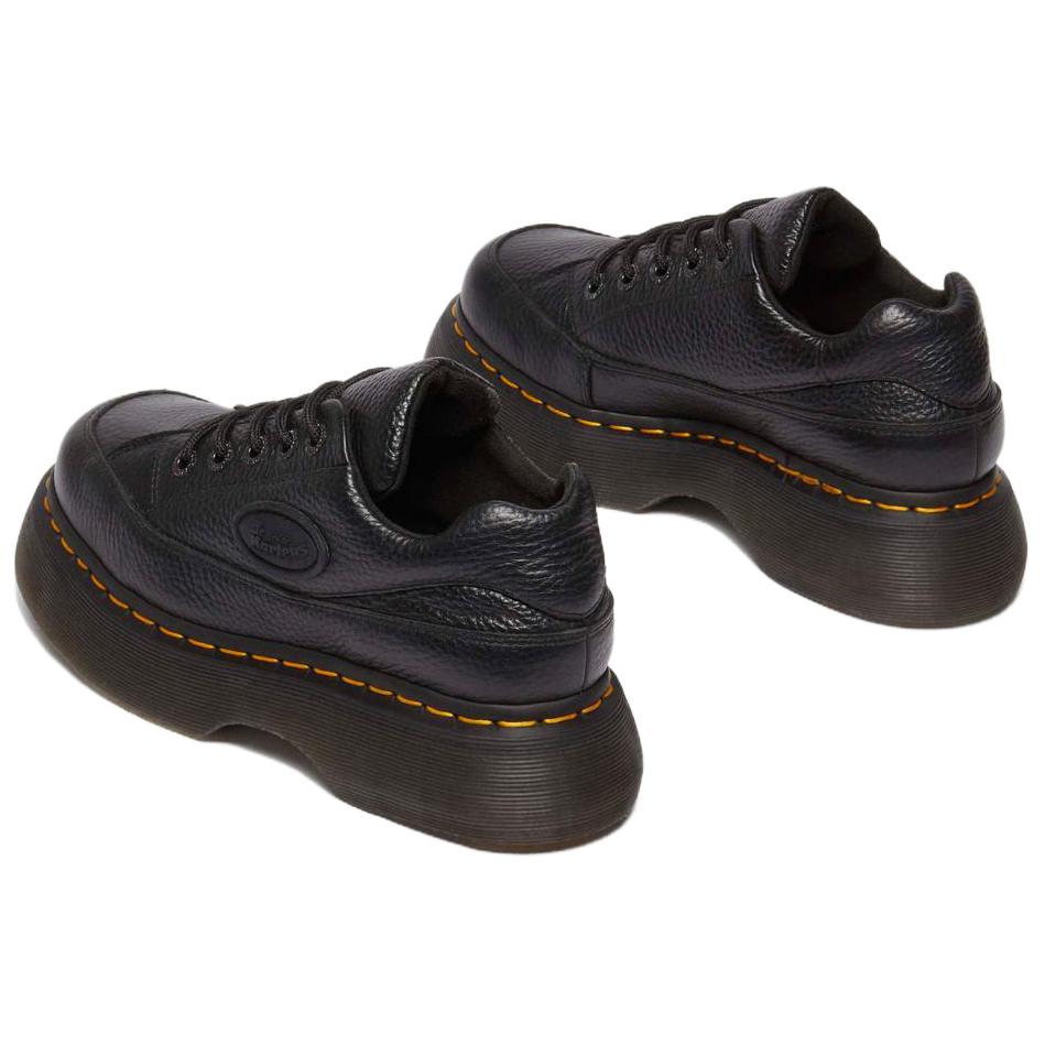 Dr. Martens Buzz 5 Leather Minimalist Fashion Casual Shoes Women Shoes Black 41060001