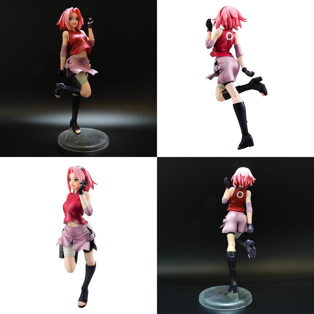 Hochwertige Anime Naruto Shippuden Haruno Sakura PVC Actionfigur Stilvolle Ergänzung für jede Sammlung