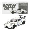 MINI GT 1/64 Scale Mazda RX-7 (FD3S) Ito Shokai Zero with RE Amemiya (Right-Hand Drive) Finished Model MGT00996-R