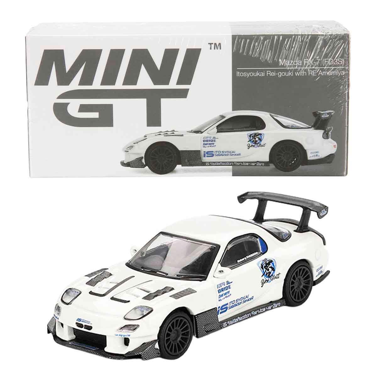 

MINI GT 1/64 Scale Mazda RX-7 (FD3S) Ito Shokai Zero with RE Amemiya (Right-Hand Drive) Finished Model MGT00996-R