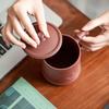 Yixing Zisha Plum Blossom Tea Cup with Lid
