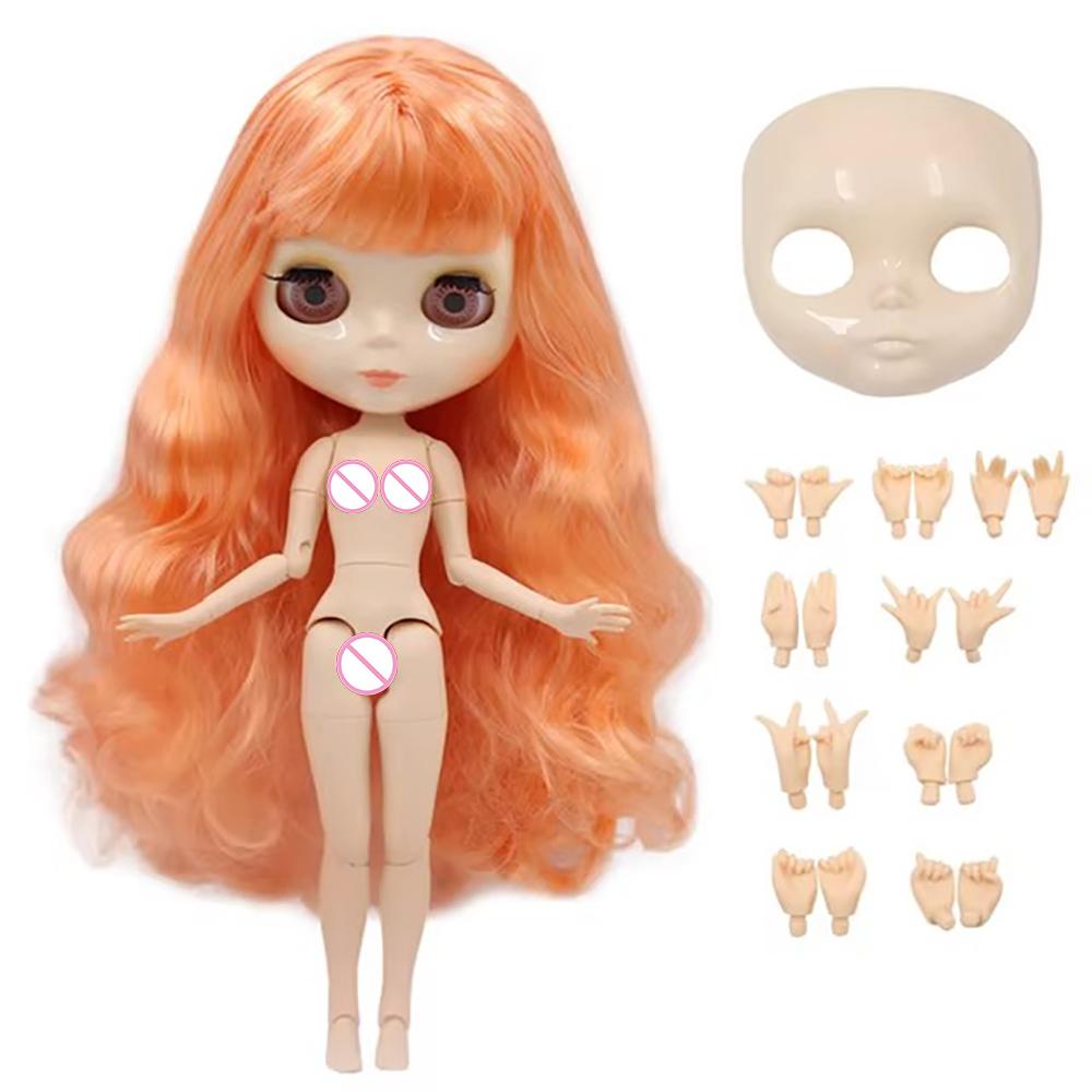 ICY DBS panenka Blyth Bílá pleť Lesklá tvář Matná tvář Kloubové tělo se sadou rukou A&B 1/6 bjd vhodné pro DIY make-up Speciální cena