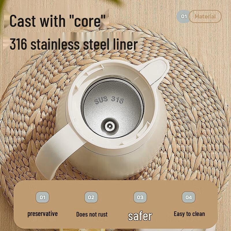RELEA 2L 316 Stainless Steel Vacuum Thermos Flask