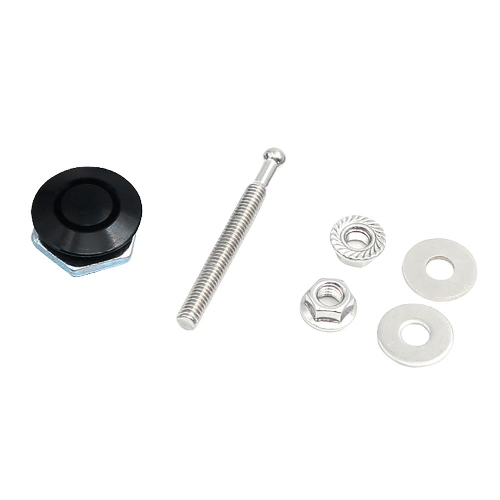 Push Button Lock Clip Kit Aluminum Alloy Engine Bonnets Lock 1.25 Inch Engine Hood Lock Automible Universal Parts