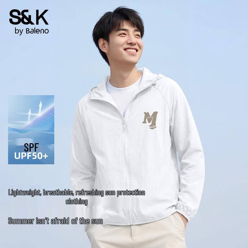 Baleno Men's S&K Series Hooded Sun Protection Jacket