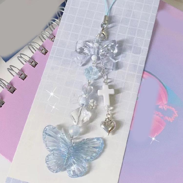 Summer Phone Lanyard Fashionable Phone Charm Card Book Pendant Bag Accessories