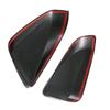 For Lexus RX350 350h RX500h  Car Rearview Side Mirror Cover Sticker Wing Cap Exterior Door Rear View Case Trim Carbon Fiber