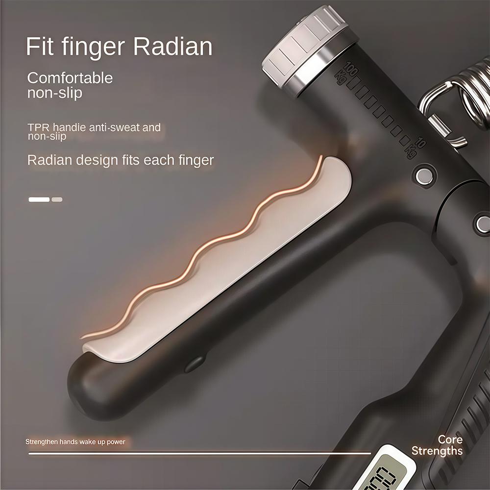 1-100Kg Adjustable Hand Grip Strengthener Wrist Expander Finger Exerciser For Gym Training Muscle Recovery Fitness
