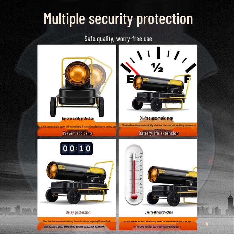 Baogong Industrial Fuel Forced Air Heater