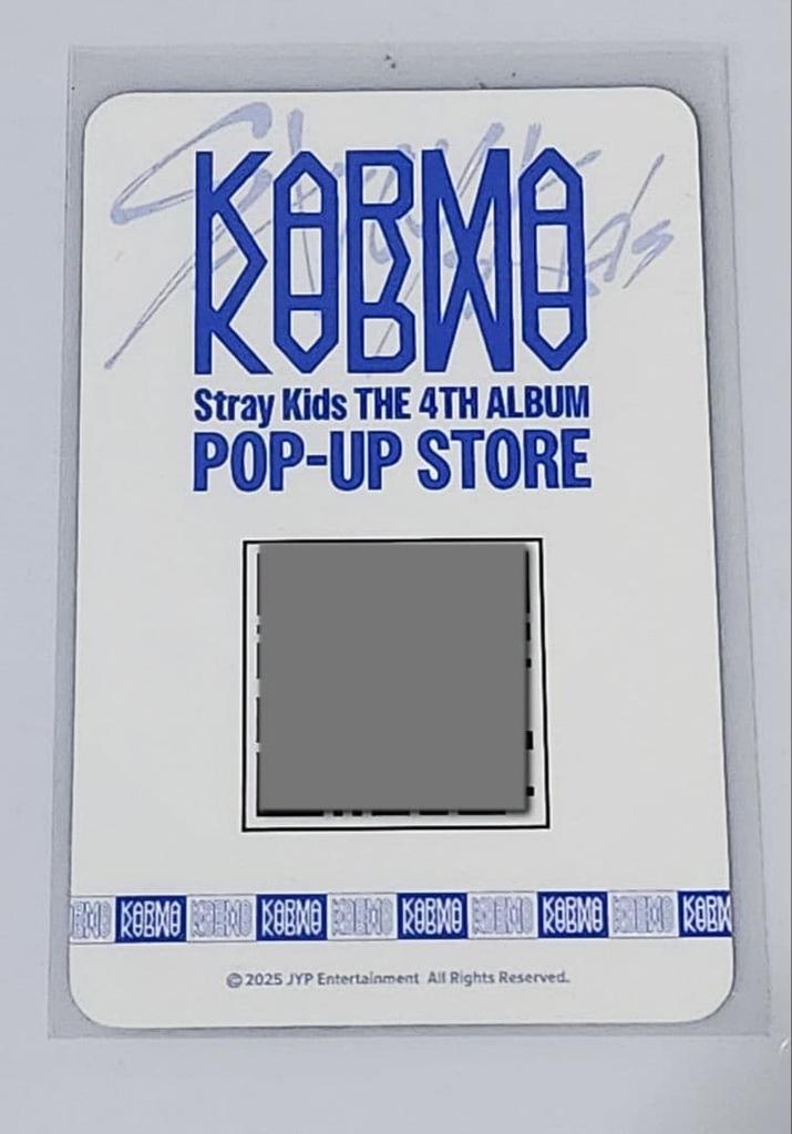 [USED] Stray Kids KALMA Soul Stamp Mission Trading Card Bonus