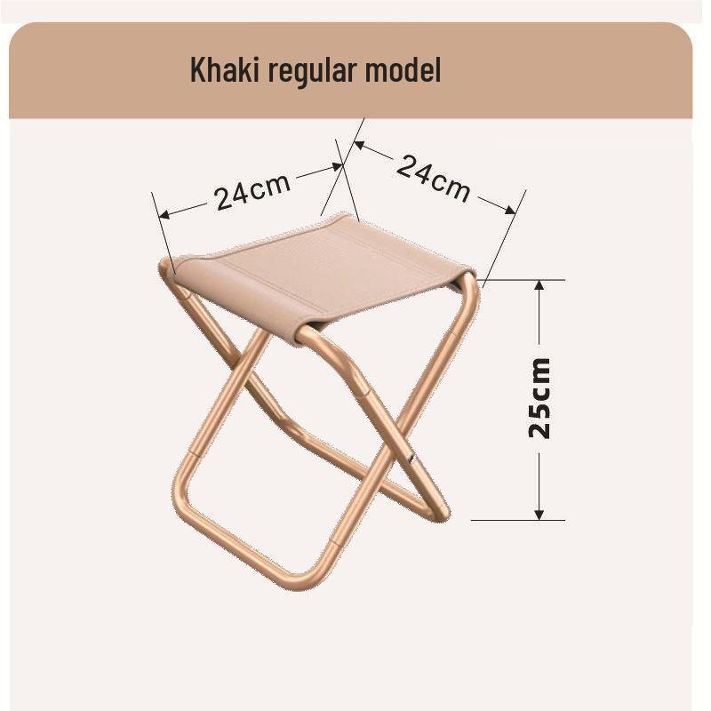 Portable Folding Stool and Pencil Case for Camping and Students