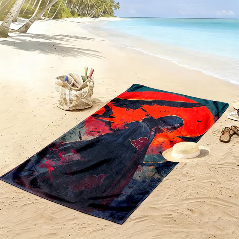 1pc naruto Beach Towel, Outdoor Activities Perfect Summer Travel Supplies, As A Gift for Festivals