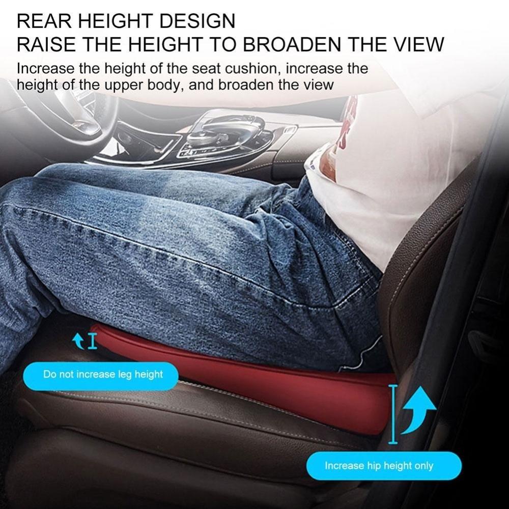 Ergonomic Design Office Chair Butt Pad Improve Driving Vision Car Seat Cover for Car Seat