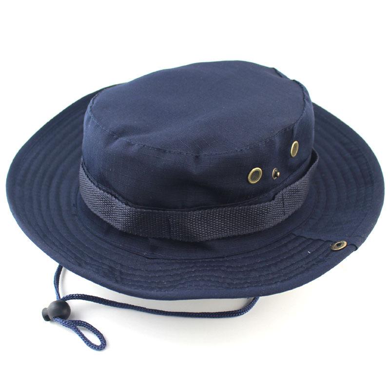 Unisex Summer Outdoor Fishing Hiking Bucket Hat Wide Brim Fordable Fishermen Sunsreen Hat Men Women Camping Visors Panama Hats