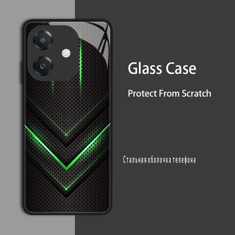 Pro OPPO A60 5G Pouzdro Kryt Tvrzené Sklo Pouzdro Pevné Coque Nárazník Pro Oppo A3 Pro A3X A40 A80 4G 5G Reno 13 Pro Ochranné Pouzdro