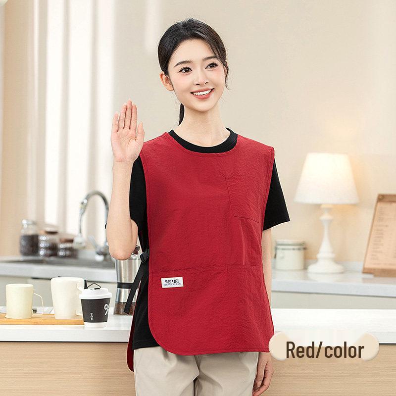 Waterproof Vest-Style Apron for Work, Catering, or Home Use