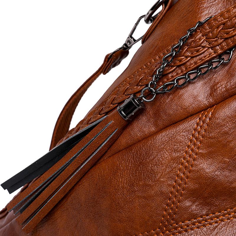 Geantă Tote din Piele Împletită cu Ciucuri pentru Femei, Capacitate Mare, de Purtat pe Umăr sau în Cruce, pentru Utilizare Zilnică, Navetă, Muncă, Cumpărături și Ieșiri de Weekend