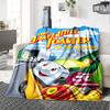 Brave Little Toaster Rescue Flannel Blanket Super Soft Warm Cozy Blanket for Sofa Bed Office Travel All‑Season Home Decor Gift