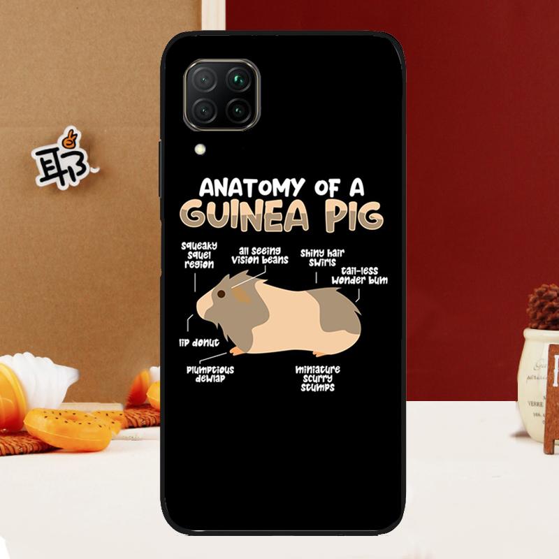 Cartoon Guinea Pig Case For Huawei P30 Lite P40 P20 Nova 11 Pro 3i 8i 11i 9 10 SE 5T Y60 Y61 Y70 Y90 Y91 Cover