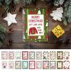 Vollfarbiges Design Weihnachtskarten-Clip College Überlebensgeschenk Buch DIY Spiralbindung Festlich Funktional Weihnachten Studenten-Thema Regale