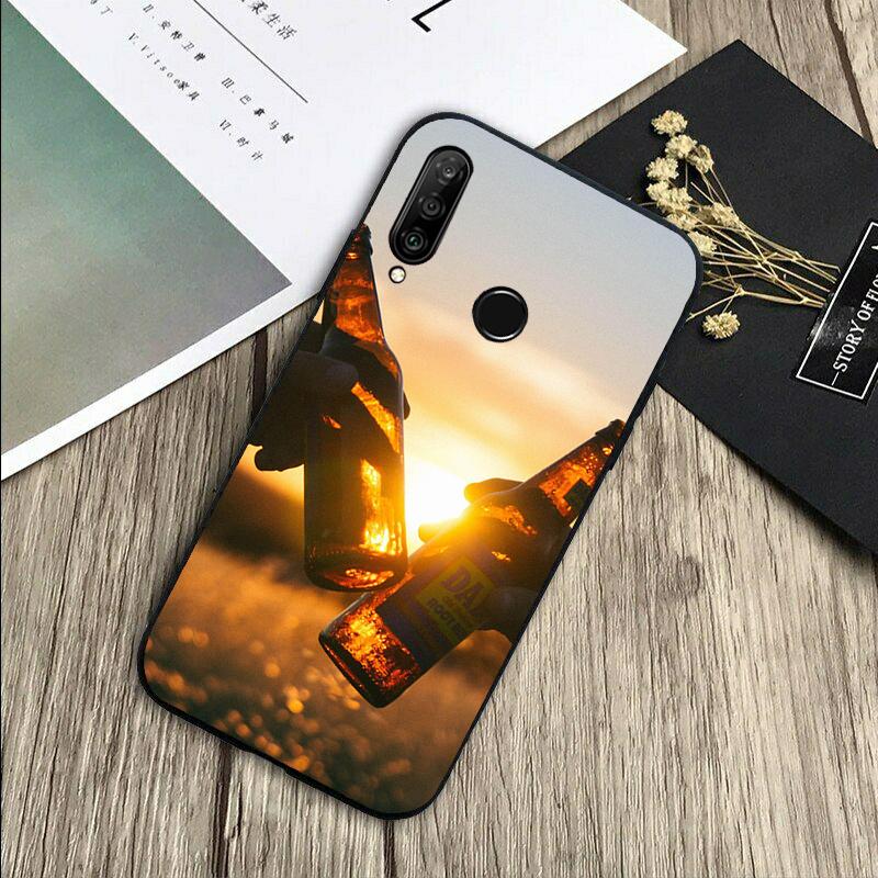 Beers Alcohol Summer Bubble For Huawei Nova Y72 Y73 Y90 Y70 Y60 Y91 Y61 12s 12i 11i 8i 9 10 SE P40 Lite P60 P30 Pro Case