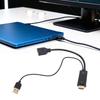 4K@60Hz HD Multimedia Interface to DisplayPort Female Cable  for High-Definition Displays