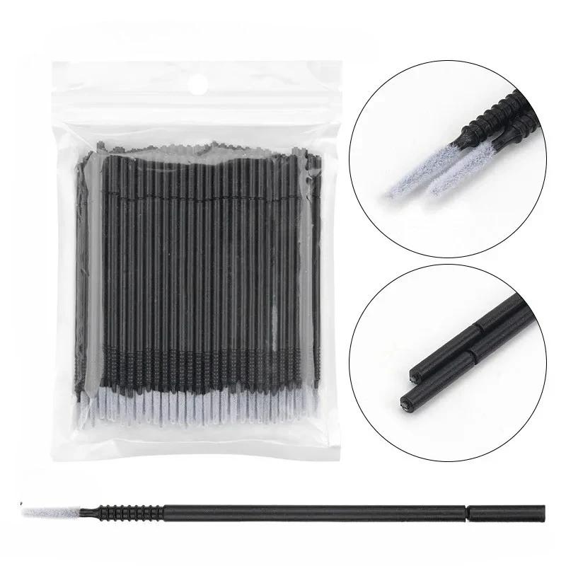 100 Pcs Disposable Spiral  Mascara  Brush Handle Microbrush  Applicator Lashes Brushes Eyelash Extension Makeup Tools Wholesale