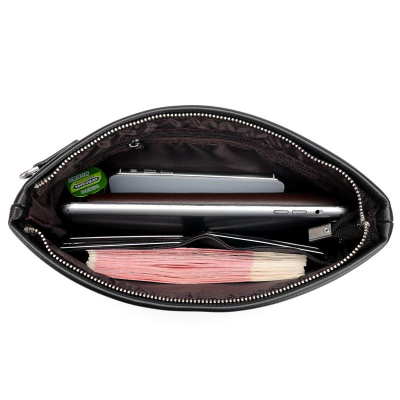 Men's Clutch Handbag - Trendy Underarm Envelope Bag & Mobile Phone Holder