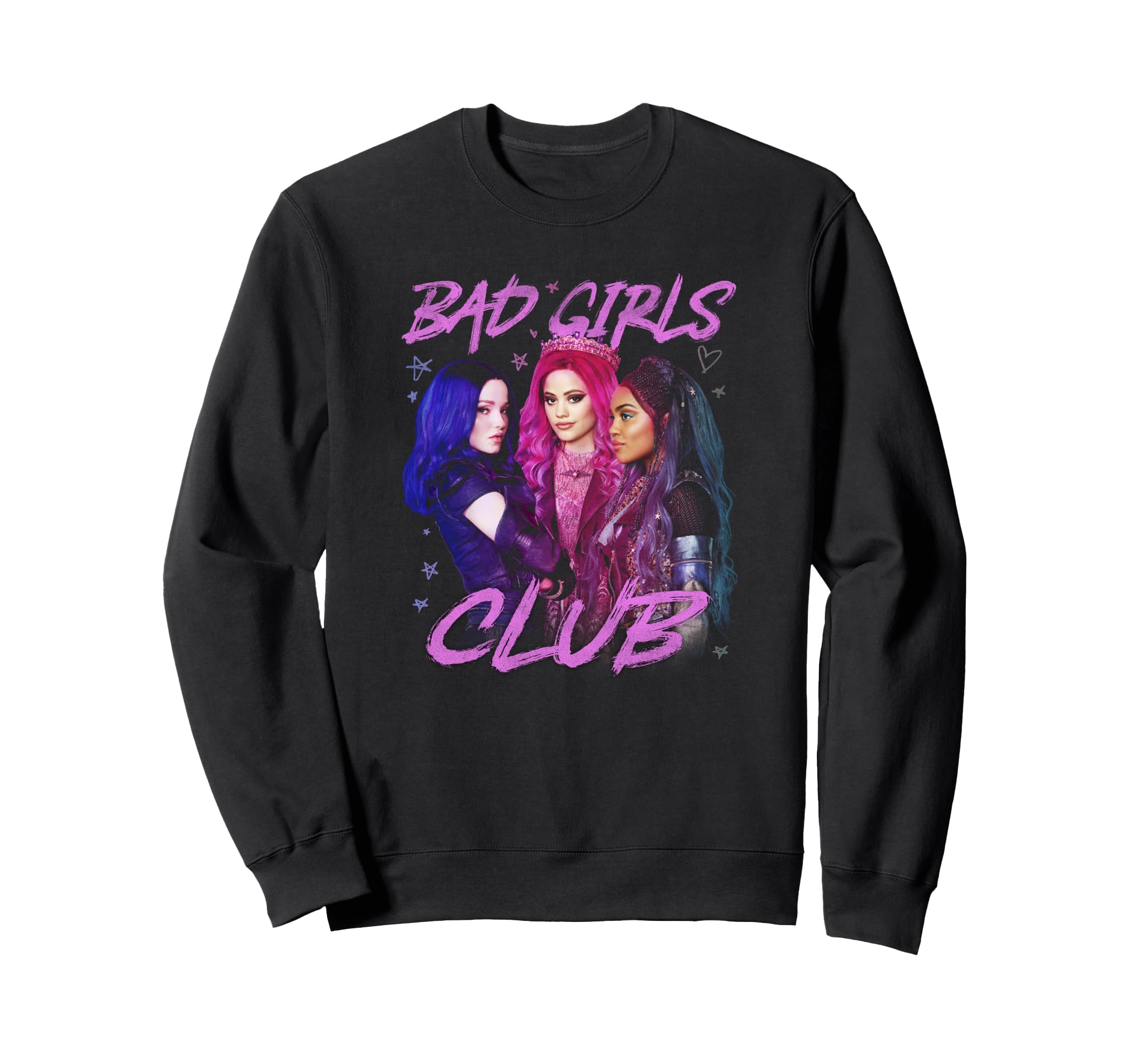 

Disney Descendants 3 Bad Girls Club Group Poster Sweatshirt