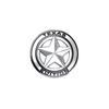 3D Car TEXAS EDITION Pentagram Emblem Decoration Metal Sticker For Jeep Ranegade Patriot Wrangler YJ JK Grand Cherokee Compass uy1