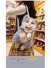 Cross-border Cat Doll Backpack: Plush Simulation Double Shoulder Toy, Ideal Gift for Girls