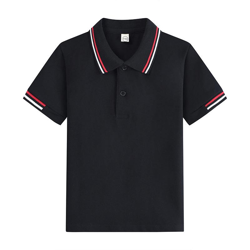 Polo Bianca da Bambino - Manica Corta, Stile Uniforme Scolastico, Leggera per Estate e Primavera.