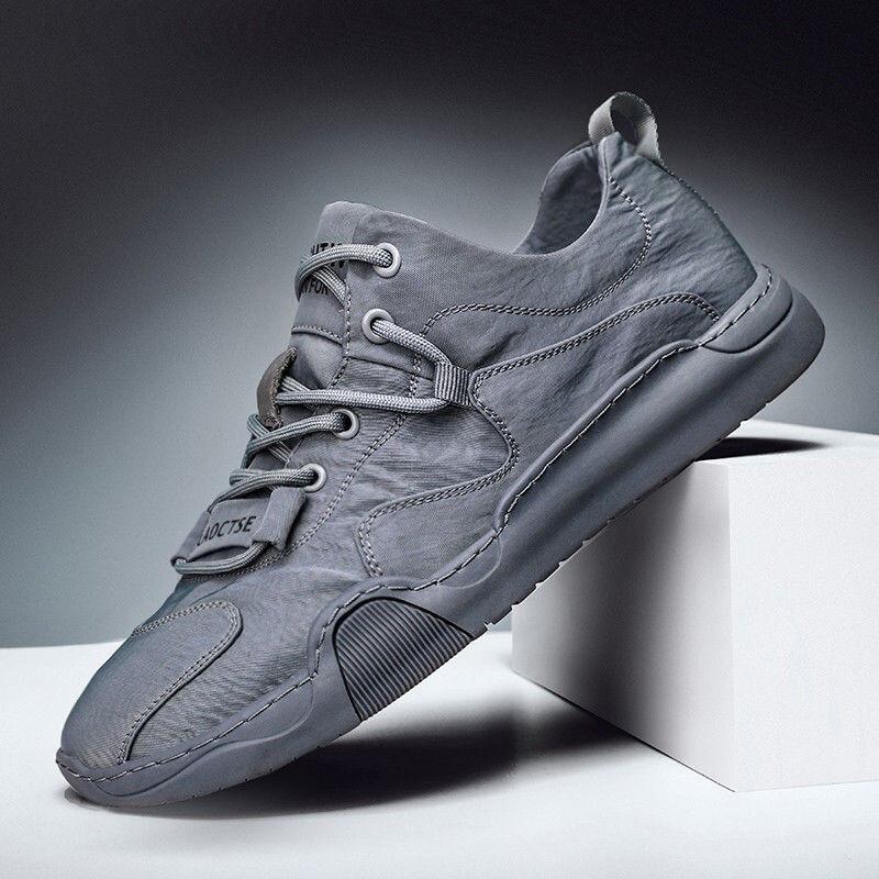 Мода Новые парусиновые туфли Дезодорант Дышащие мужские туфли Tide Shoes Нескользящие — фото 6