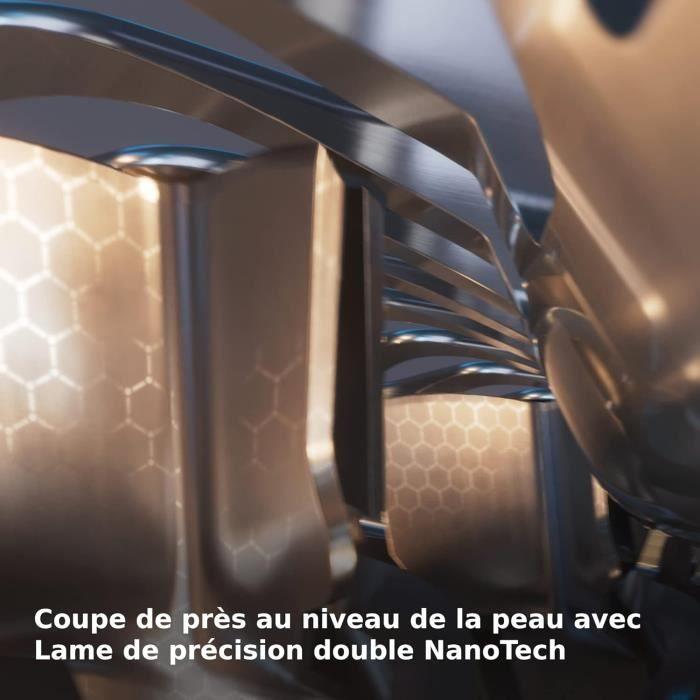 Rasoir Électrique - Philips - Series 9000 Prestige - Technologie SkinIQ - Tondeuse Intégrée - Recharge Qi