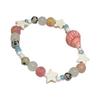 Chic Fresh And Ceramic Star Conch Beaded Bracelet Womens Summer Fashion Accessory