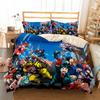 Japan Anime My Hero Academia 3D Printed Bedding Set Cartoon Duvet Covers Pillowcases Comforter Bedding Set Bedclothes Bed Linen