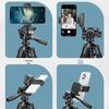 Universal Floor-Standing Tripod Phone Holder for Outdoor Live Streaming & Mirrorless Cameras