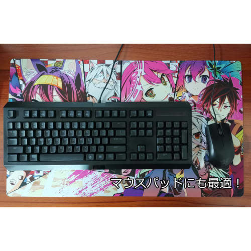Senkou Draw Card Game Playmat, Blue-Eyes White Dragon Anime Merchandise, Universal TCG Playmat with Storage Case, Anime Moe, No Card Frame (60cm x 35c