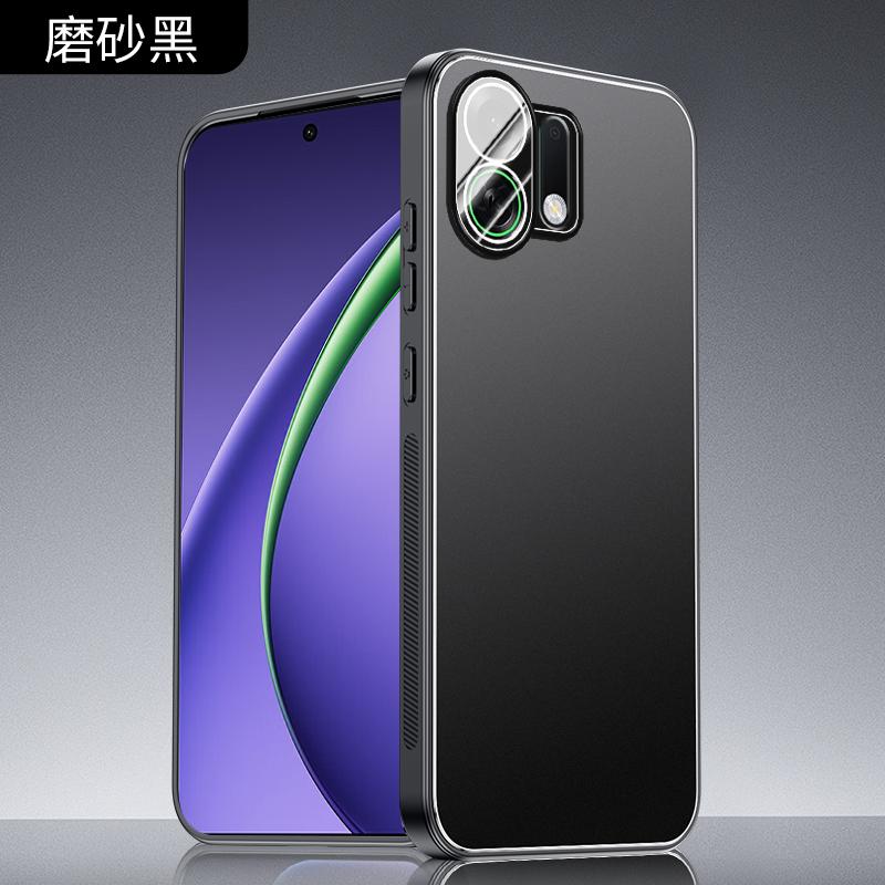 Case For OPPO K13 Turbo Pro Matte Magnetic Rotating Bracket Holder With Ring Camera Protective Back Cover OPPO K13 Turbo Shell