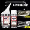 Car Headlight Polish Restoration Kit Headlight Polishing Cleaning Kit Anti-Scratch Hydrophobic Car Headlight Repair Polish Tool