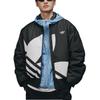 adidas Originals Sports Lifestyle Series Classic Retro Sports Stand Collar Pilot Long Sleeve Jacket Unisex Jacket Black JL8380