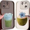 Fresh Green Coconut Case for Xiaomi Mi 15 14 14T 13 13T 12 11 11T Lite POCO X7 X6 5G X5 X3 NFC F6 F5 M7 M6 Pro 4G Cover Funda