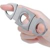 2Pcs Cigar Cutters Stainless Steel Pocket Cigar Tool For Most Sizes Of Cigars